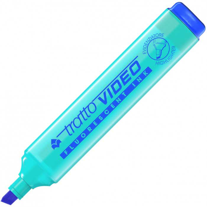 [F830205] TRATTO VIDEO EVID. AZZURRO (12PZ)
