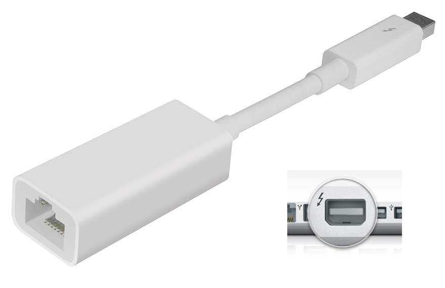Adattatore Thunderbolt - Ethernet originale Apple