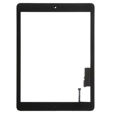 Vetro touch per iPad Air Nero compatibile A1484,A1474,A1475,A1476, IPAD 9,7 2017 A1822,A1823,iPad 5