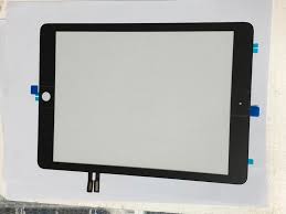 Vetro touch screen Compatibile per Apple iPad 9,7" 2018 iPad 6 A1893 A1954 senza flat tasto home - nero