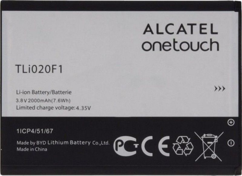 Alcatel Batteria originale TLI020F1 per IDOL MINI 2 S 2000mAh