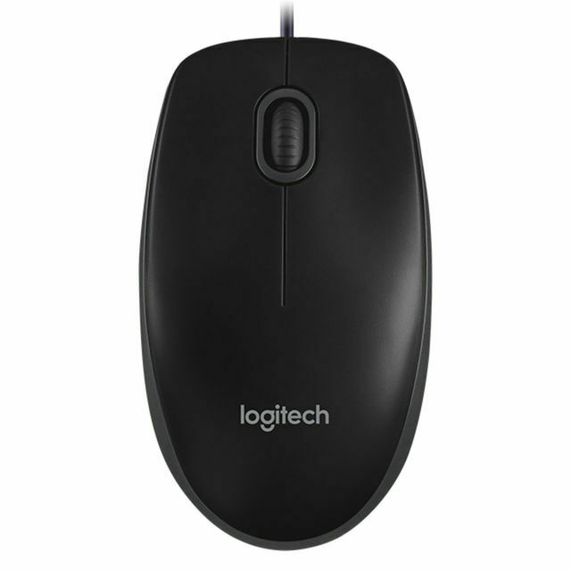 [B100] Mouse Logitech USB Optical B100 - Nero