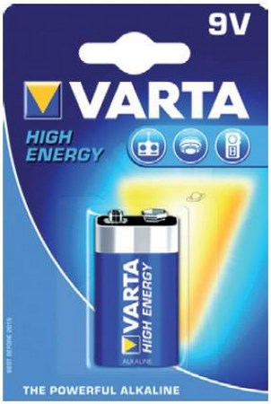 Pila 9V Varta High Energy
