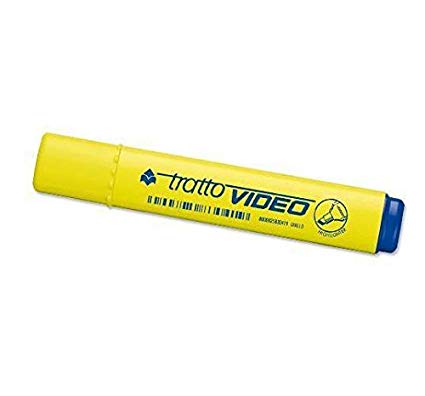 [F8302] TRATTO VIDEO EVIDENZIATORE GIALLO
