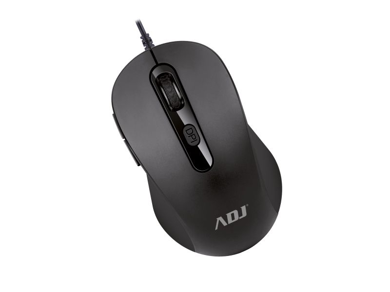 Mouse USB MO136 con filo 3600DPI Nero
