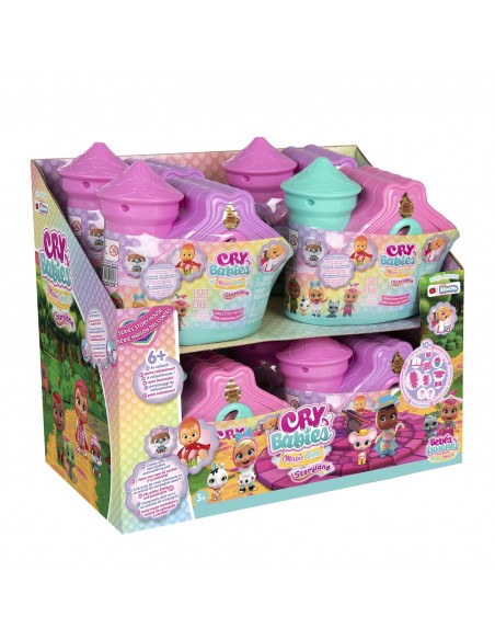 [DST-04859] Cry Babies Magic Tears Casetta Castello Mini Bambola a Sorpresa Assortiti