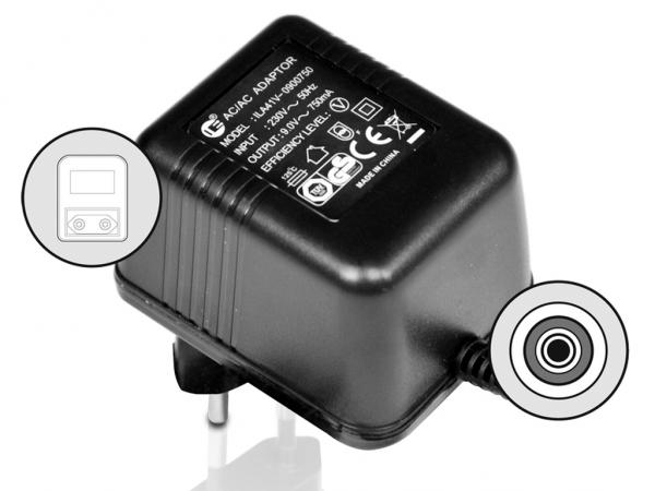 [PSU11-EU] Alimentatore Behringer PSU11-EU NOX101 9V AC