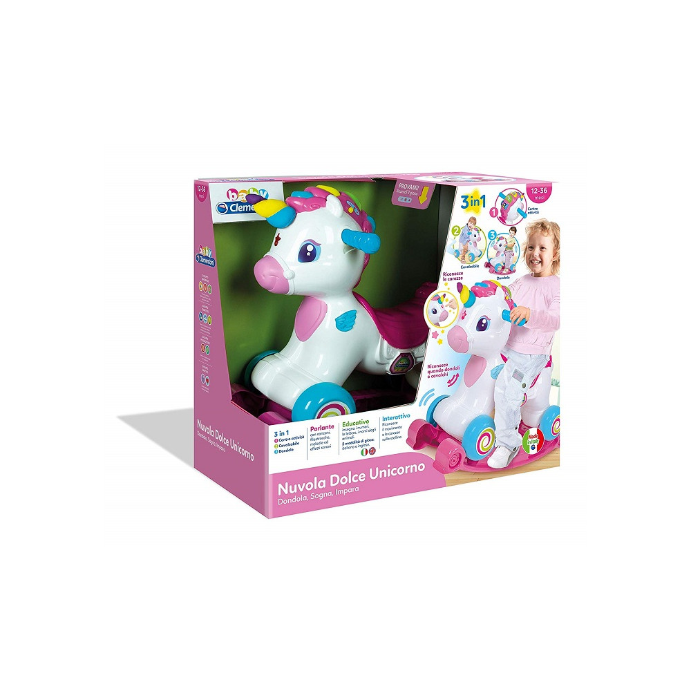 Clementoni 17242 Nuvola Dolce Unicorno 1 - 3 anni