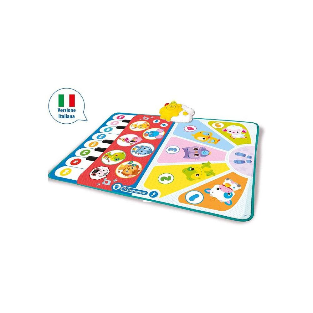 Clementoni L'orchestra Salterina Tappeto Musicale per Bambini Playmat