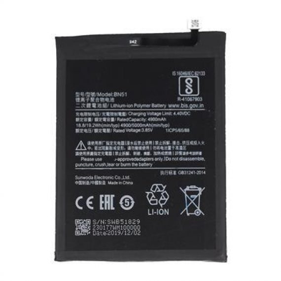 Batteria compatibile per Xiaomi Redmi Note 8