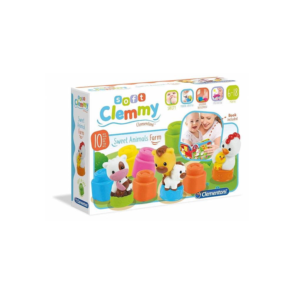 [CL17174] Clementoni Mamma e Cuccioli della Fattoria