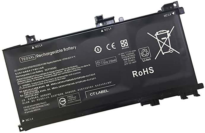 11,55V-5100MAH BATTERIA LI-ION NOTEBOOK ALTERNATIVA PER HP TE03XL