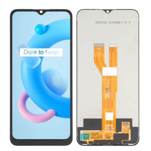 [DST-05733] DISPLAY LCD REALME C21 RMX3201 RICAMBIO SCHERMO CON FRAME VETRO + TOUCH SCREEN