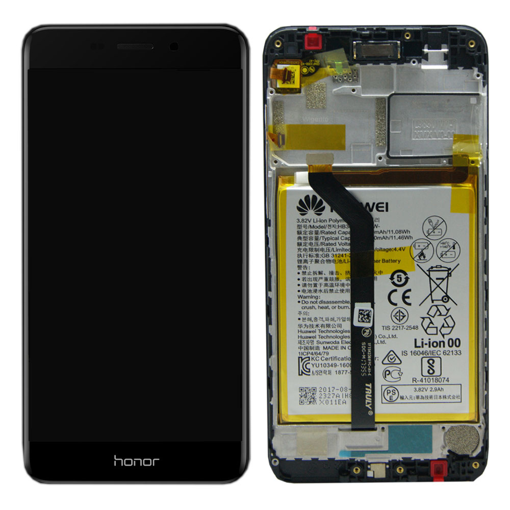 [02351LNC] DISPLAY LCD E TOUCH BLACK HONOR 6C PRO JMM-L22