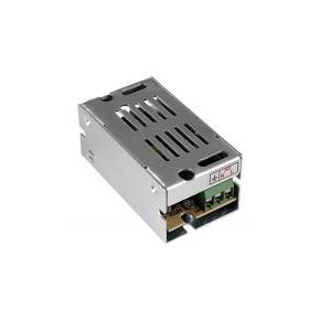Alimentatore metallico 12V 1,3A per telecamere videosorveglianza