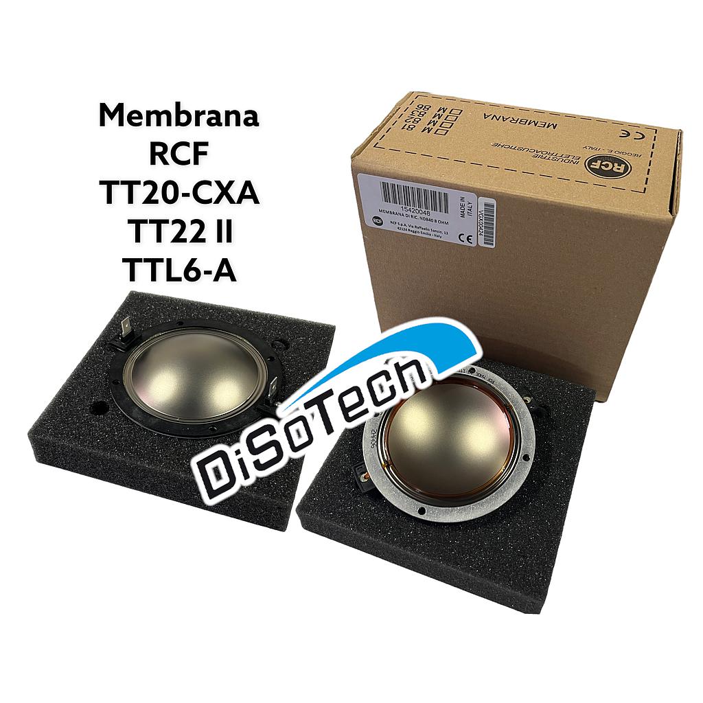 [15420048] Membrana Originale RCF ND840 8 Ohm TT22 II, HD 32-A, TT20, NXL-44A