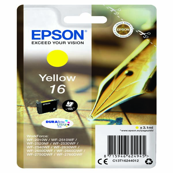 [DST-06219] CARTUCCIA EPSON T1624 giallo