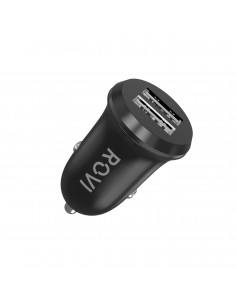 ALIMENTATORE PER AUTO 2 USB ROVI