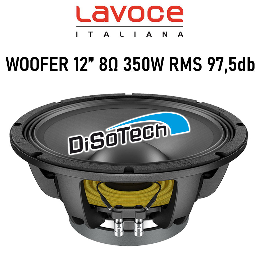 [WAF122.50] Woofer LAVOCE in ferrite 12" 8ohm 350W RMS