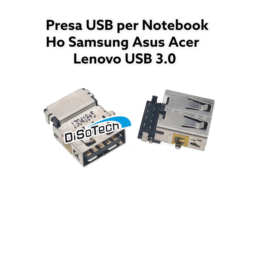 [DST-10945-3] Presa porta USB per notebook ASUS ACER HP Lenovo 3.0