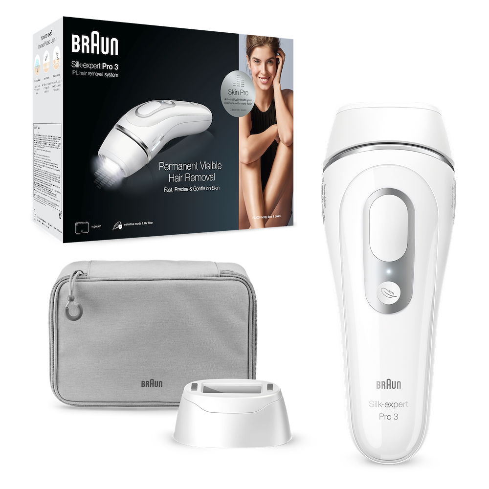 EPILATORE LUCE PULSATA 300000FLASH 3INT.+TESTINA