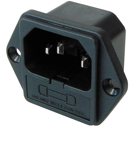 Presa VDE 230V con Fusibile