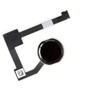 [DST-11111] FLAT FLEX TASTO HOME PER APPLE IPAD 6 AIR 2 A1566 A1567 PULSANTE CENTRALE NERO