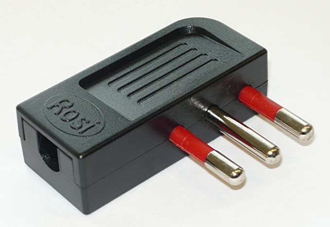 Spina New Blitz 90° 10A 250V - Nero