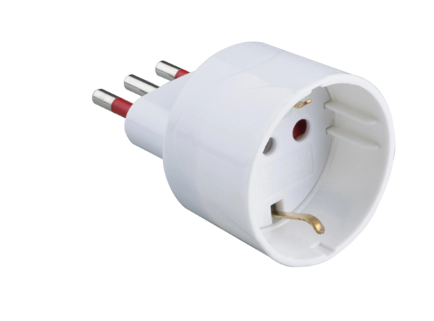 Adattatore New 10A 250V - Bianca