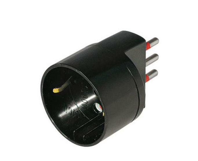 [RS7700N] Adattatore New 10A 250V - Nero