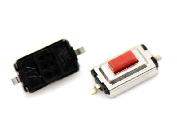 [DST-11559] Micro Interruttore a Pulsante SMD 3x6x2mm - Rosso