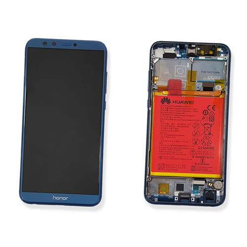 LCD Originale Huawei Honor 9 Lite con Batteria inclusa BLU