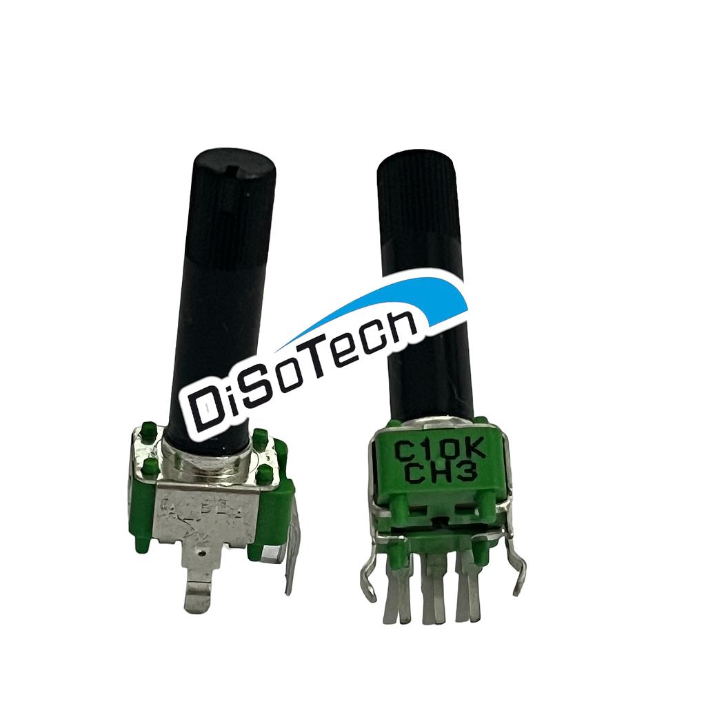 [RV09AF-40-30K-C10K] Potenziometro 10K Logaritmico Inverso C Verticale 3Pin Altezza 30mm REV LOG