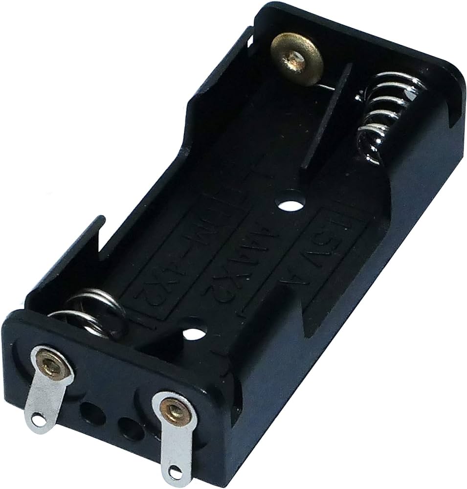 Portabatterie porta pile supporto 2x Stilo AA