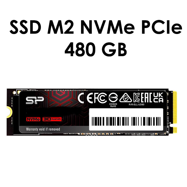 [m2480gb] SSD M2 NVMe PCIe 480GB