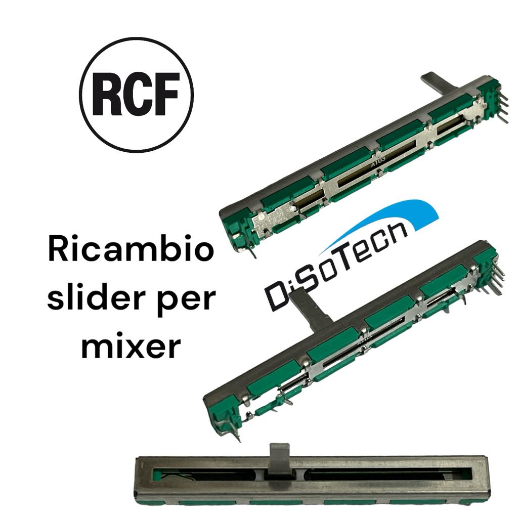 Slider canale ORIGINALE RCF Mixer Serie-F Stereo 70mm A10KG A103