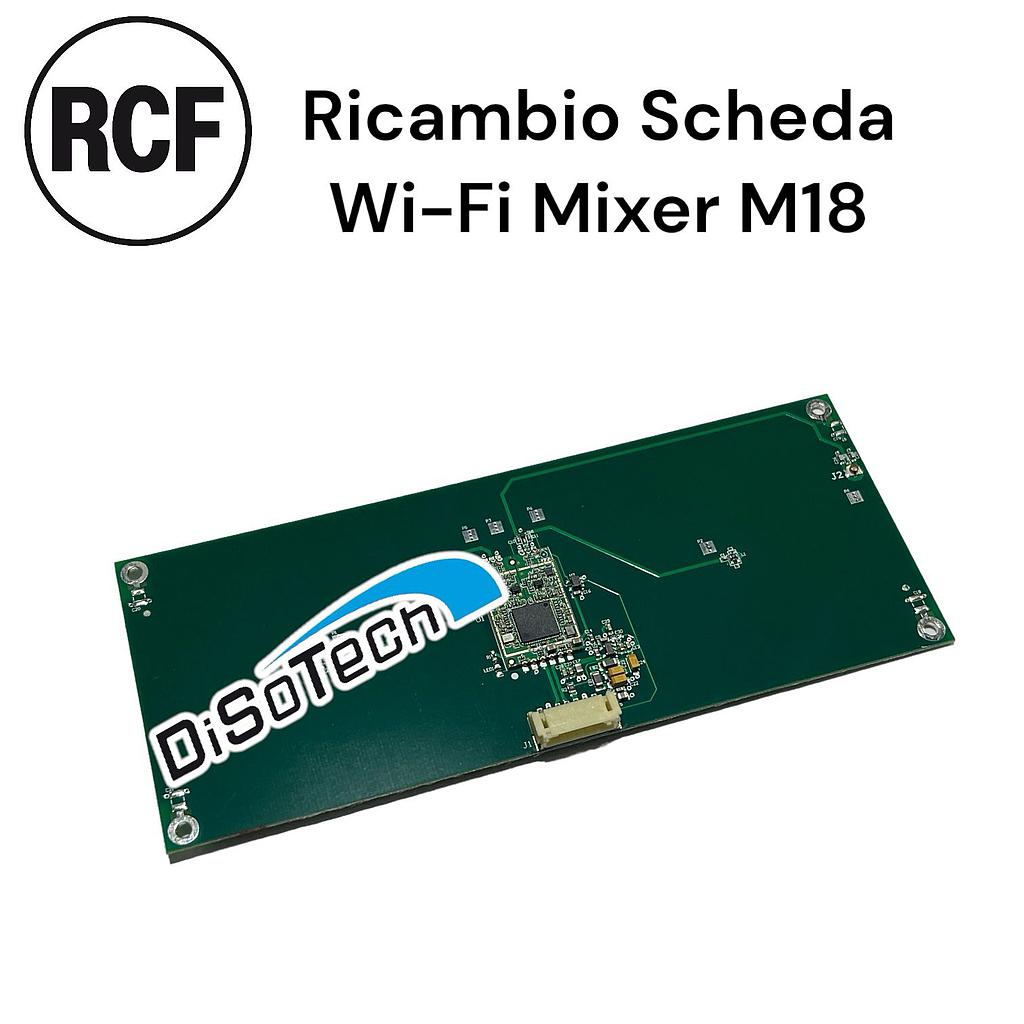 Modulo PCB WIFI RCF Mixer M18 Mk1 e Mk2