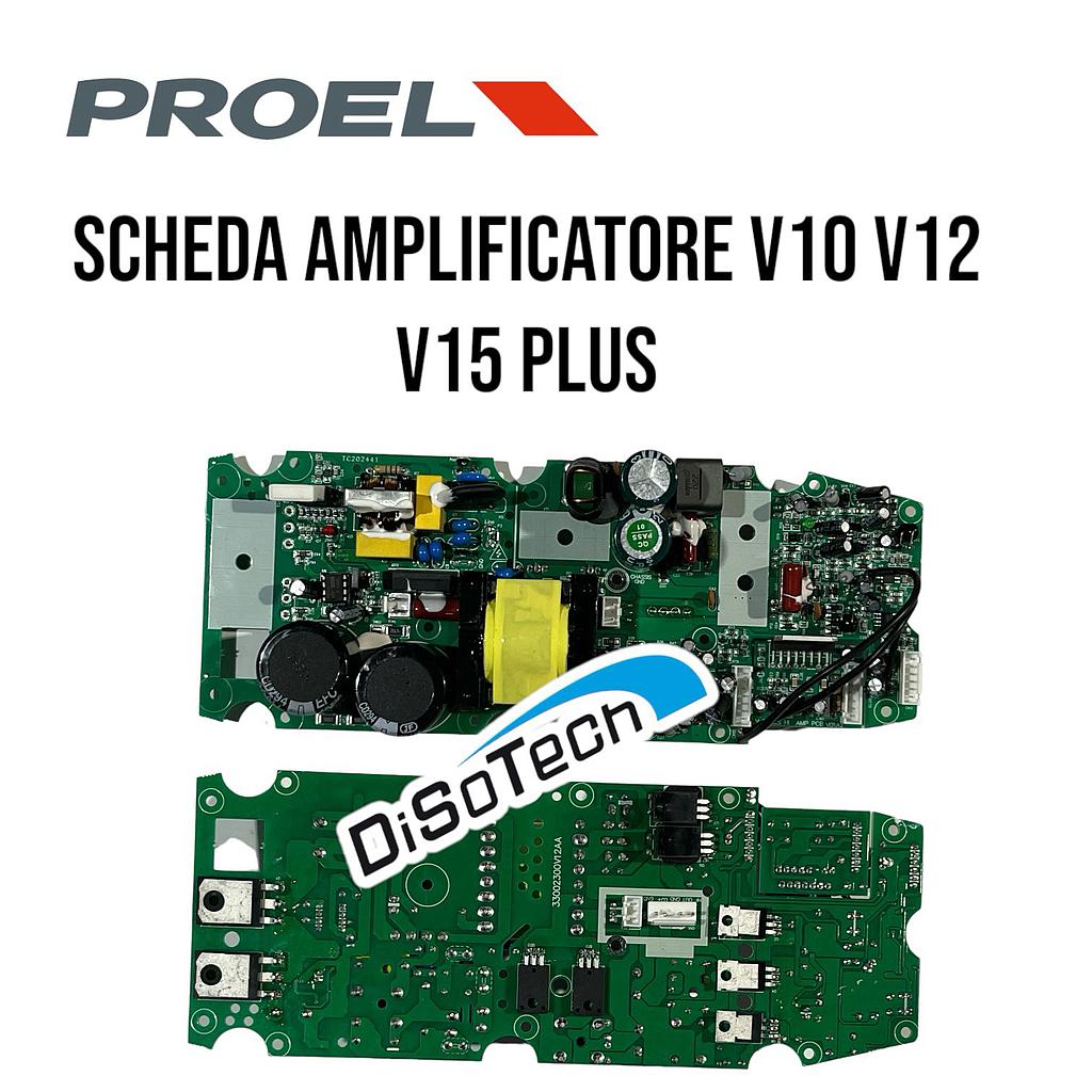 SCHEDA AMPLIFICATORE PROEL V10 V12 V15 PLUS