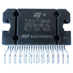 Amplificatore TDA7388 4 x 45 W quad bridge car radio